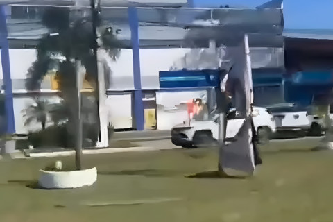 NOTA DE REPÚDIO AO VANDALISMO ACOMETIDO AO BANNER EM HOMENAGEM A RANITLA SCARAMUSSA